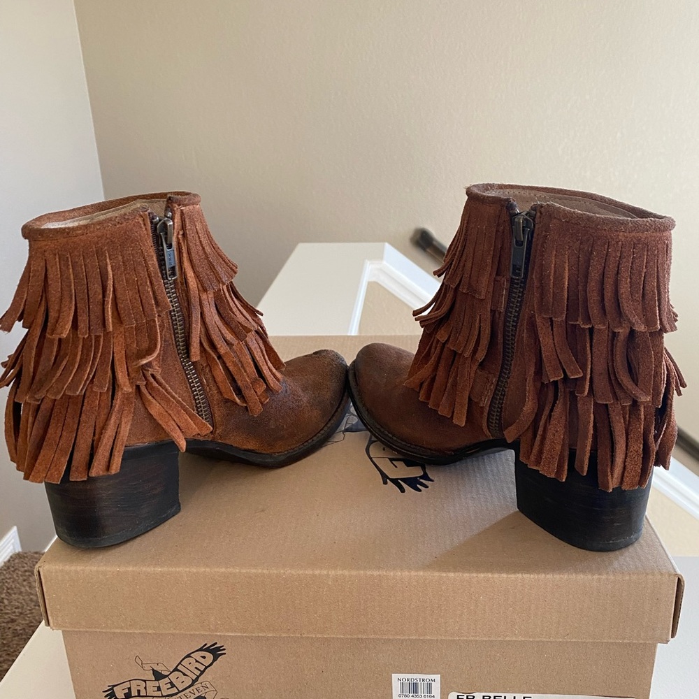 Freebird BELLE boots - Fringe distressed - Size 6 - Picture 5 of 7